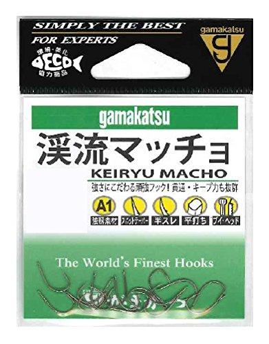 Крючок одинарный Gamakatsu A1 Горный ручей Мачо Коричневый Нет. 7