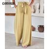 Summer Women's Wide-legged Pants Casual Pants Comfortable High-waisted Wide-legged Pants