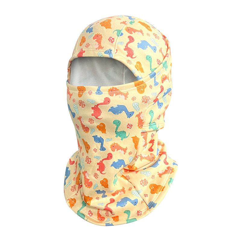 Winter ski mask riding hood windproof and warm face protection velvet cold scarf