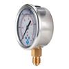1/4 BSP Pressure Compound Vacuum Gauge Glycerine Filled Gauges 68mm Dial Vac To 10000 Psi Bottom Mount