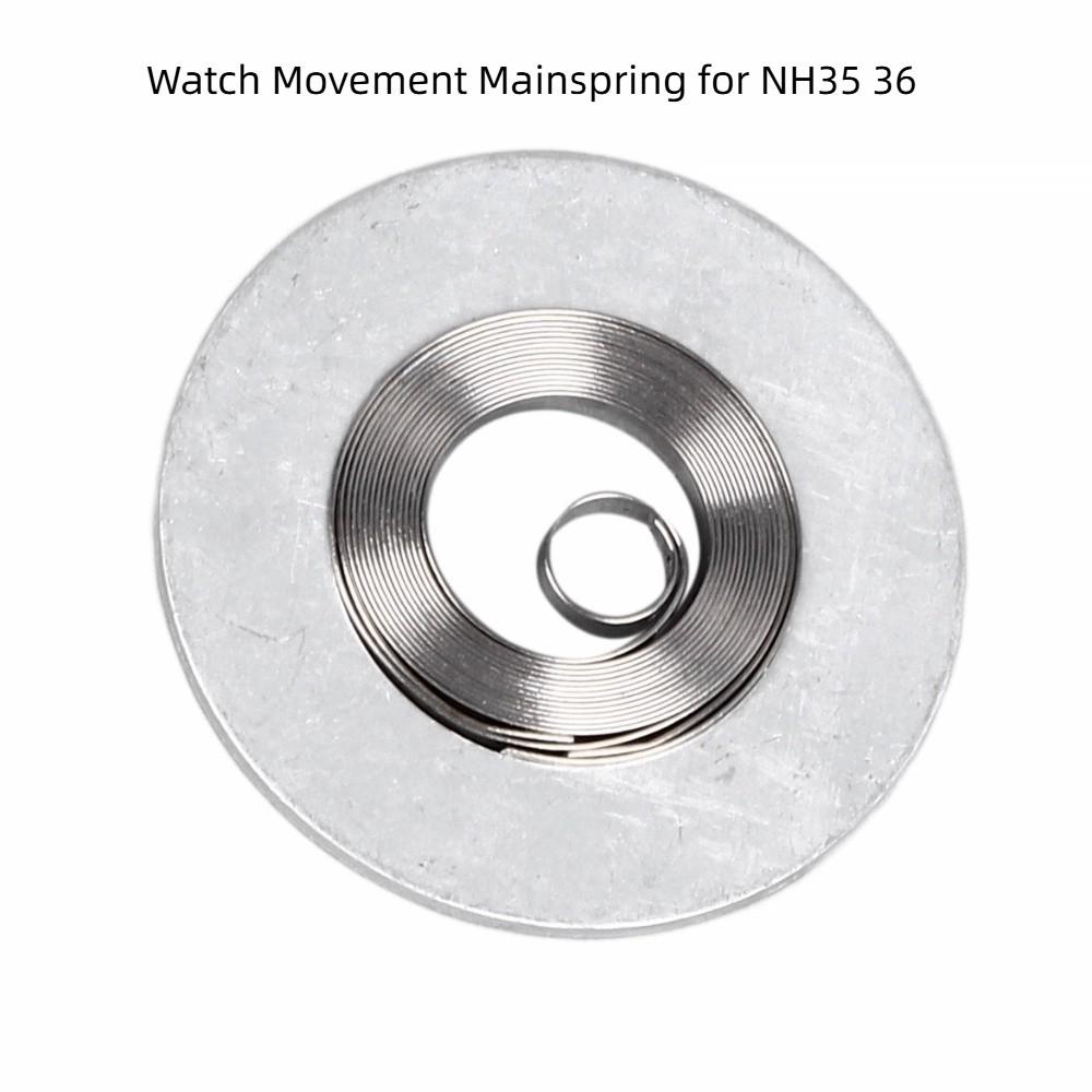 Metal Clockwork Spring Mainspring Replacement Durable Movement Mainspring Mechanical Watches