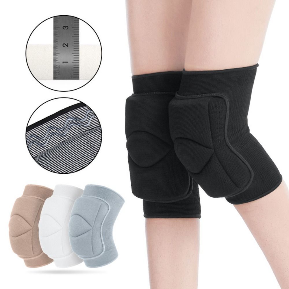 Breathable Thickened Sponge Knee Brace Elastic Knees Protector Sports Knee Pads Support for Dancing