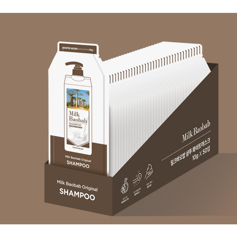 Шампунь Baobab Milk с ароматом White Musk