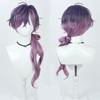 Cosplay Wig Featuring Uki Perfect for with a Special Net and Twin Purple Perfect for and Heat-resistant Violeta, Disguise, Comb, Tails, Gradient,