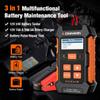 KW520 12V 10A 24V 5A Automatic Car Truck Battery Tester Charger Lead Acid Car Battery Pulse Repair Tool AGM Gel Lithium