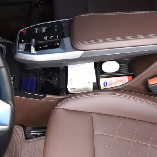 TPE Black Central Console Storage Box Non-slip Tray For BMW X1 U11 -2025