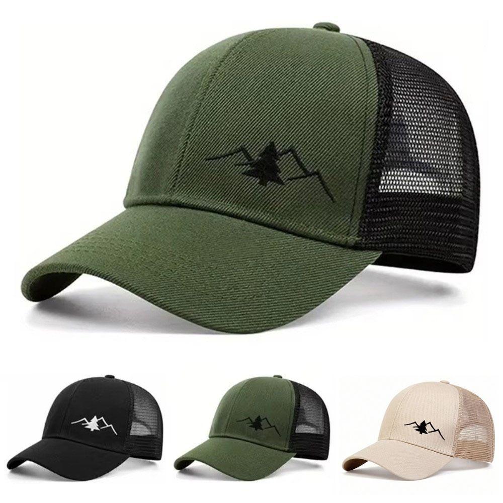 Breathable Quick-Drying Baseball Cap Adjustable Snapback Hat Creative Trucker Hat Fishing