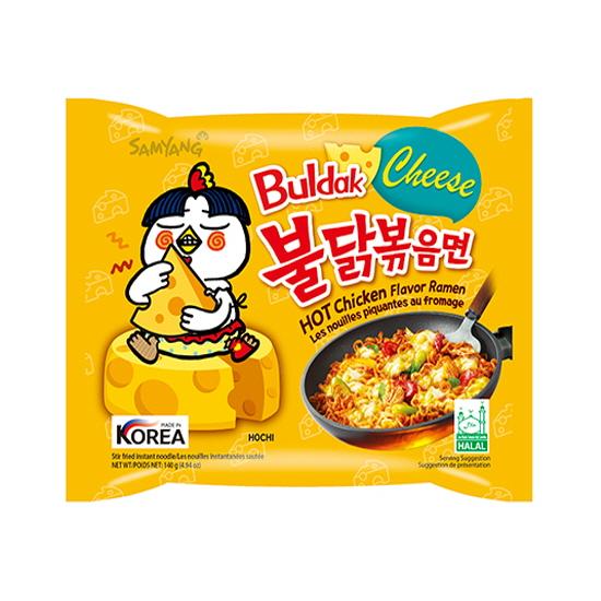 Samyang Булдак Куриный Жареный Сырный Рамен Корейский Рамен