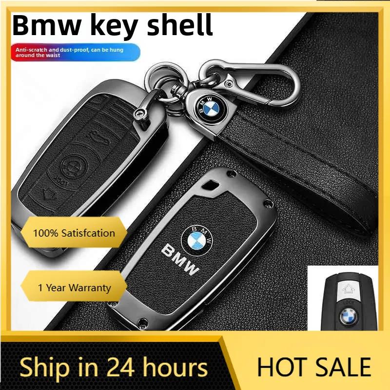 KLIB4 New 2025 New Smart Car Key Case Cover Fob For BMW E60 E61 E70 E81 E87 E90 E91 E92 X1 X5 X3 1 3 5 6 Series Z4 Protector Shell