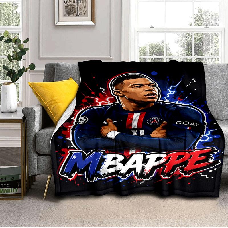 Kylian Poster Blanket Lightweight Ideal Bedding Blanket Perfect for Travel, Camping, Living Rooms, Offices, Sofas, Fan Christmas gift