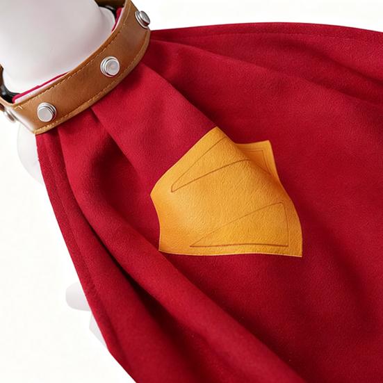Superhero Dog Costume Set Superhero Cape with Collar ID Tag Pets Cosplay Outfit for Dogs Cats Fun Role Play Costume Party