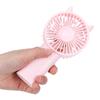 Mini Fan Portable Hand Held Cute Mute Electric Cooling Fan for Home Office Travel Pink