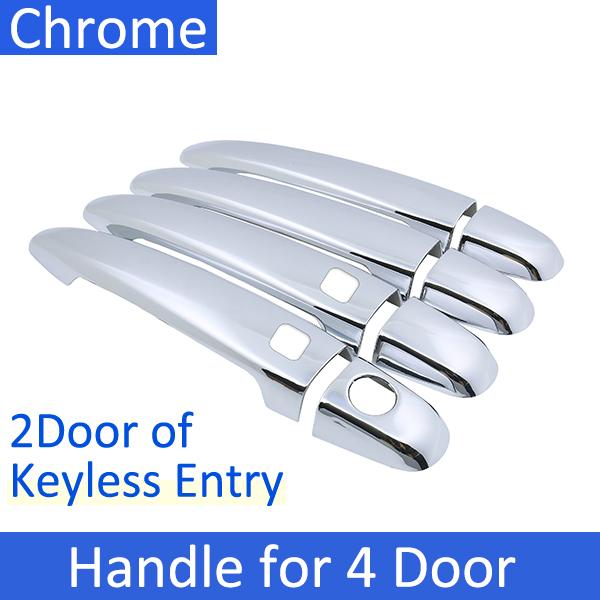 for Toyota Raum XZ20 2003~2011 Chrome Door Handle Cover Car Accessories Rustproof Stickers Exterior Catch Decoration Catch Cap