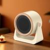 Portable Desktop Heater Small Fan Heater Bedside Space Heater for Office Bedroom Tip-Over & Overheat Protection
