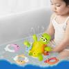 Electric Turtle Automatic Rotating Squirt Toy Long Range Spraying Turtle Water Toy  Water Party