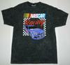 Футболка унисекс с графическим рисунком Nascar Racing Acid Wash