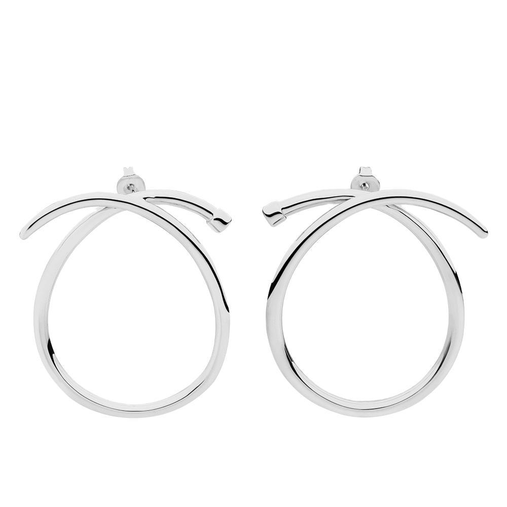 Internet celebrity jewelry stall new earrings European and American circles exaggerated earrings niche temperament Internet celebrity earrings