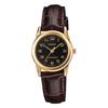 Women's Leather Watch LTP-V001GL-1B