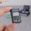 1 Коллекционная Мини-Супермаркет Кассовый Аппарат и POS-Терминал Набор для Кукольного Домика Домашний Декор Для Всех Типов Комнат Идеальный Подарок