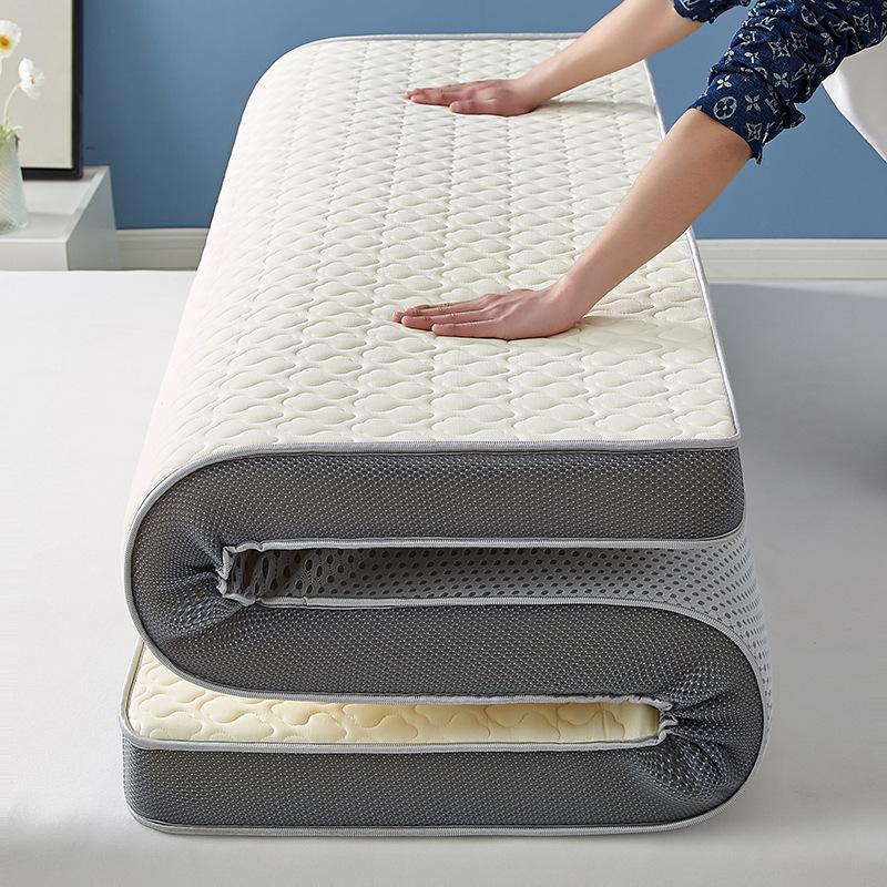 Thick Soft Latex Tatami Mattress Pad for Dorms and Single Beds