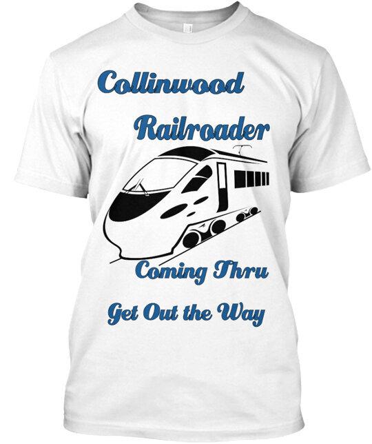Collinwood train coming thru93 T-Shirt Made in the USA Size S to 5XL Unisex T-Shirt