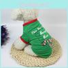 Festive Christmas Pet Clothes Dog Santa Sweater Shirt For Stylish Puppies And Cats