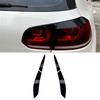 Для Volkswagen Golf 6 MK6 GTI R 2009 2010 2011 2012 Накладка на фару Бровь Веко Накладка на фару Наклейка Автоаксессуары