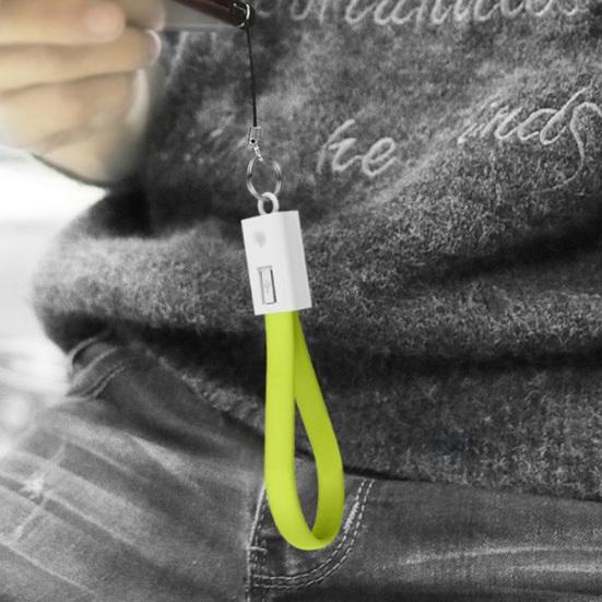 Микро USB/Type-C Брелок Кабель для Синхронизации и Зарядки Шнурок Передача Данных для Android iPhone