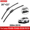 Автомобильный стеклоочиститель для Lexus RX450h RX400h RX350 RX330 2004-2015 26" + 22" Передние и задние щетки стеклоочистителя щетки режущие аксессуары 2004 2005 2006