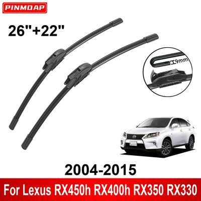 Автомобильный стеклоочиститель для Lexus RX450h RX400h RX350 RX330 2004-2015 26" + 22" Передние и задние щетки стеклоочистителя щетки режущие аксессуары 2004 2005 2006