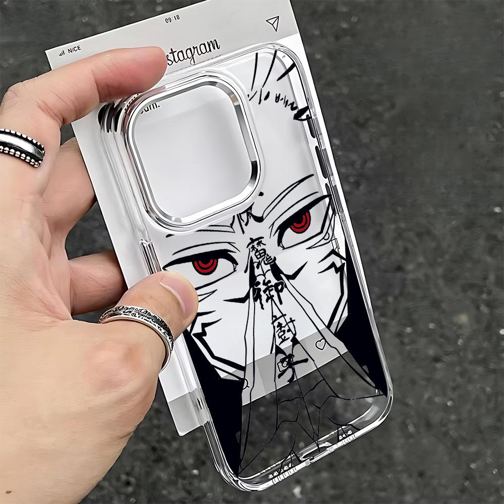 Jujutsu Kaisen Годжо Сатору Новый Чехол Для Телефона Для iPhone 17 Air 16 e 15 14 13 12 11 Pro Max Plus SE 2020 2022 Прозрачный Мягкий Чехол