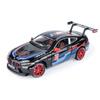 1/24 Scale M8 GTE Racing Diecast Car Model Toy, Pull Back Toy Vehicle with Sound and Light for Kids Toddler Boys Girls Gift Collection