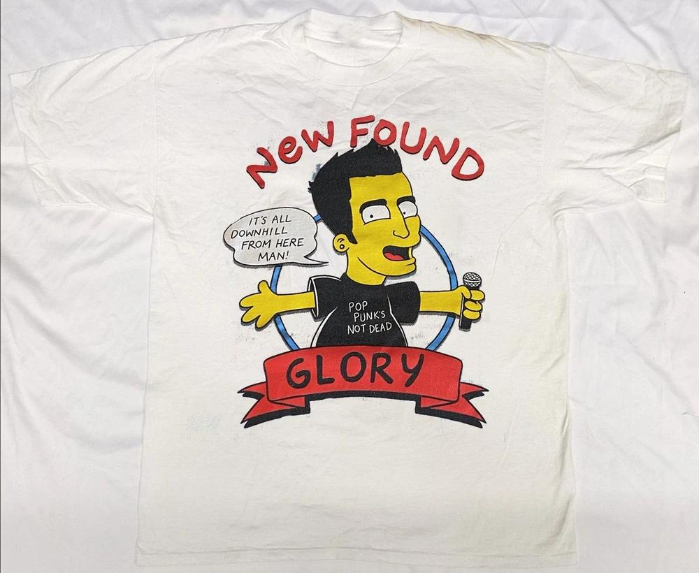 NEW FOUND GLORY Simpsons Cotton Unisex S-4XL T-shirt EN594