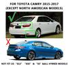 Брызговики, крылья, 4 шт./компл. для Toyota Camry 2015 2016 2017, передние и задние брызговики, автомобильные аксессуары из АБС-пластика