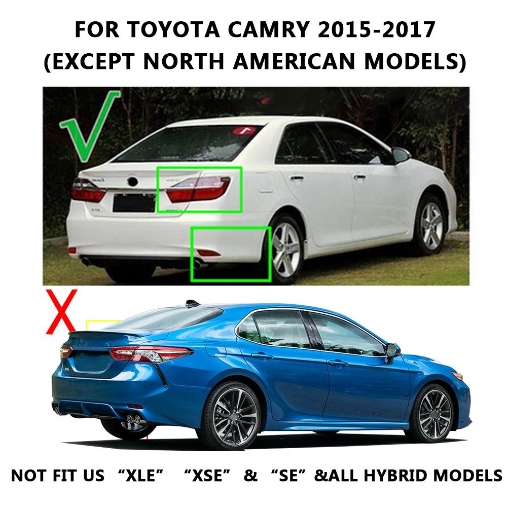 Брызговики, крылья, 4 шт./компл. для Toyota Camry 2015 2016 2017, передние и задние брызговики, автомобильные аксессуары из АБС-пластика