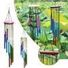 Relaxing Melody Wind Chimes with S Shaped Design for Outdoor Indoor Use