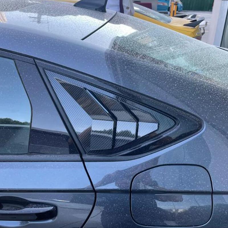 Side Rear Window Louvers Air Vent Shades Cover ABS Plastic Decoration Trim For Honda Accord 11th 2024 Exterior Accessories