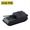 Вторая Мировая Война Военный Немецкий Танк Panzer VIII Maus Модель Строительные Блоки Мышь Тяжелый Танк с Экипажами Солдат Кирпичи Игрушка Дети Взрослые Подарок