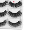 Long Handmade Multilayer Eye Lashes Extension 3D Faux Mink Hair Wispy Fluffy  False Eyelashes