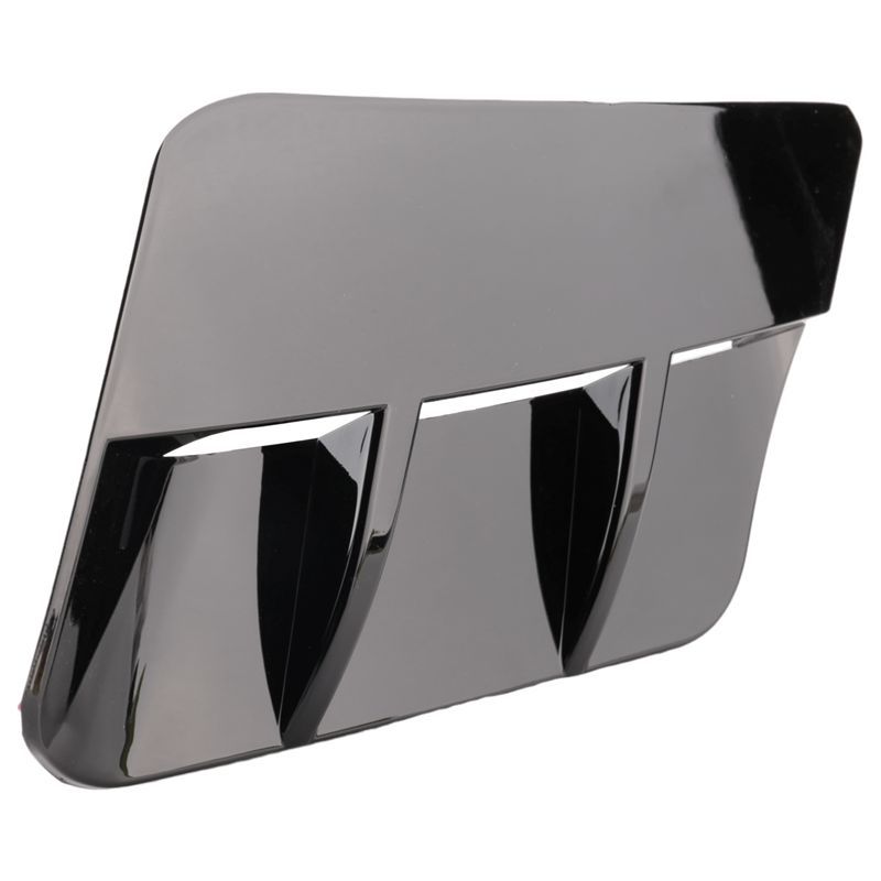 Powerful Car Black Matte Engine Hood Air Outlet Vent Cover Trim For Dodge Challenger 2015- Car Accessories
