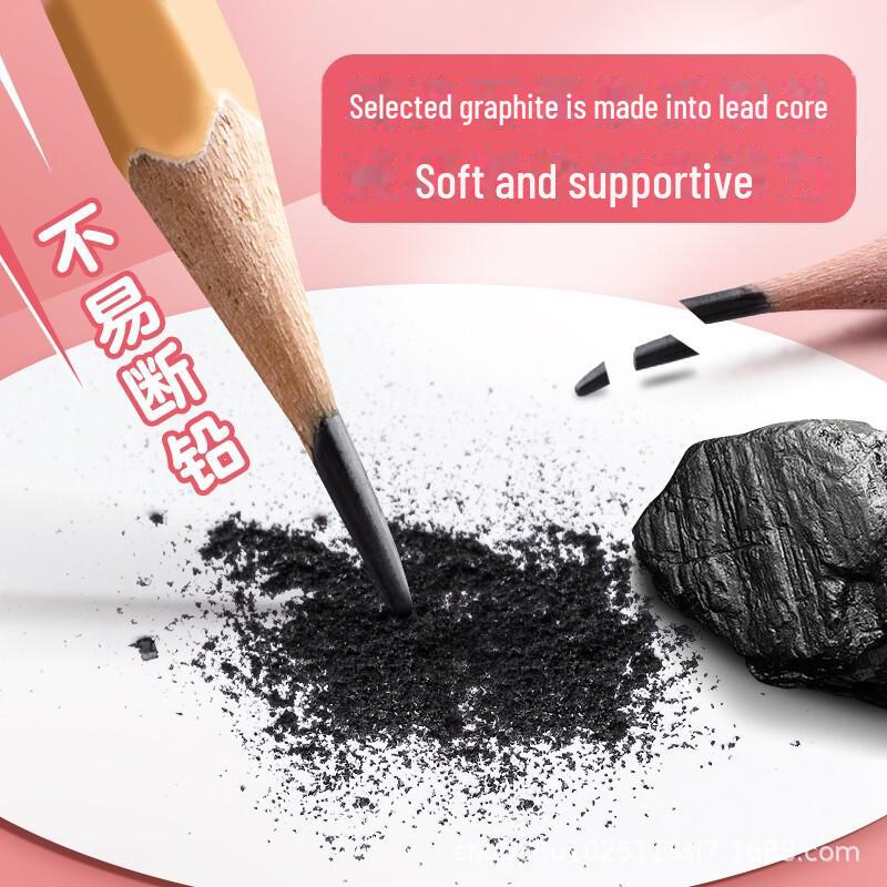 Карандаш Morning Light Hexagonal HB для учеников начальной школы - Morandi Color, 2B, первый класс