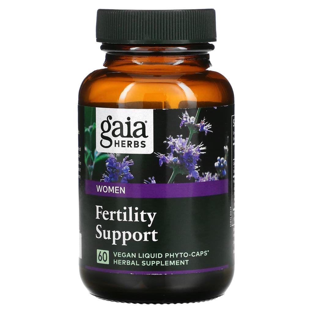 Gaia Herbs, Поддержка фертильности у женщин, 60 жидких растительных фитокапсул
