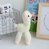 Cute Llama Stuffed Animal Keychain Premium Pp Cotton Filled Backpack Accessory