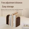 Подставка и подпорка для книг из грецкого ореха с утолщенной опорой