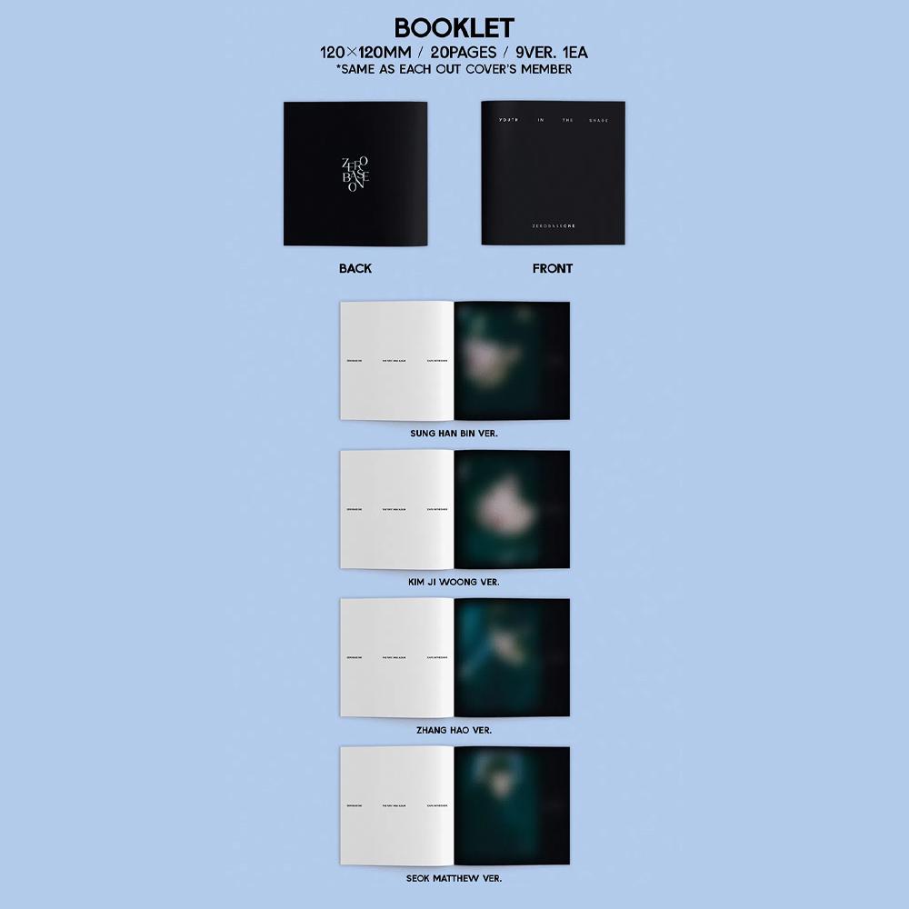 ZEROBASEONE 1st Mini ALBUM [YOUTH IN THE SHADE] (Digipack VER.)