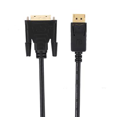 6 футов 1,8 м позолоченный Displayport Dp к Dvi-D мужской кабель-адаптер Hd 1080P