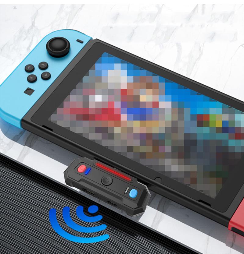 New Adapter Type-C Audio Wireless Transmitter Low Latency hd mi TV Base For Nintendo Switch Lite Console accessories