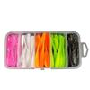 100PCS PVC Swimbaits Lures 5cm Fishing Lures Durable Fishing Baits  for Trout