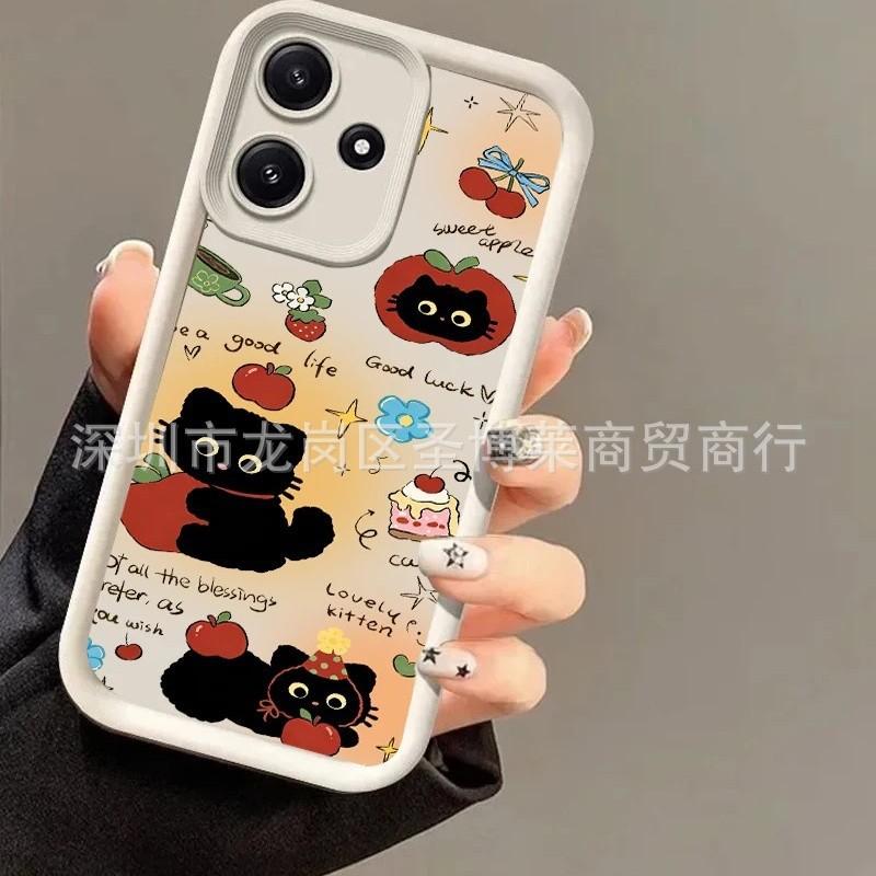 Чехол для мобильного телефона Cat Apple подходит для Samsung S24 S25ULTRA полностью закрывающий S23 противоударный S26 наждачный NOTE20