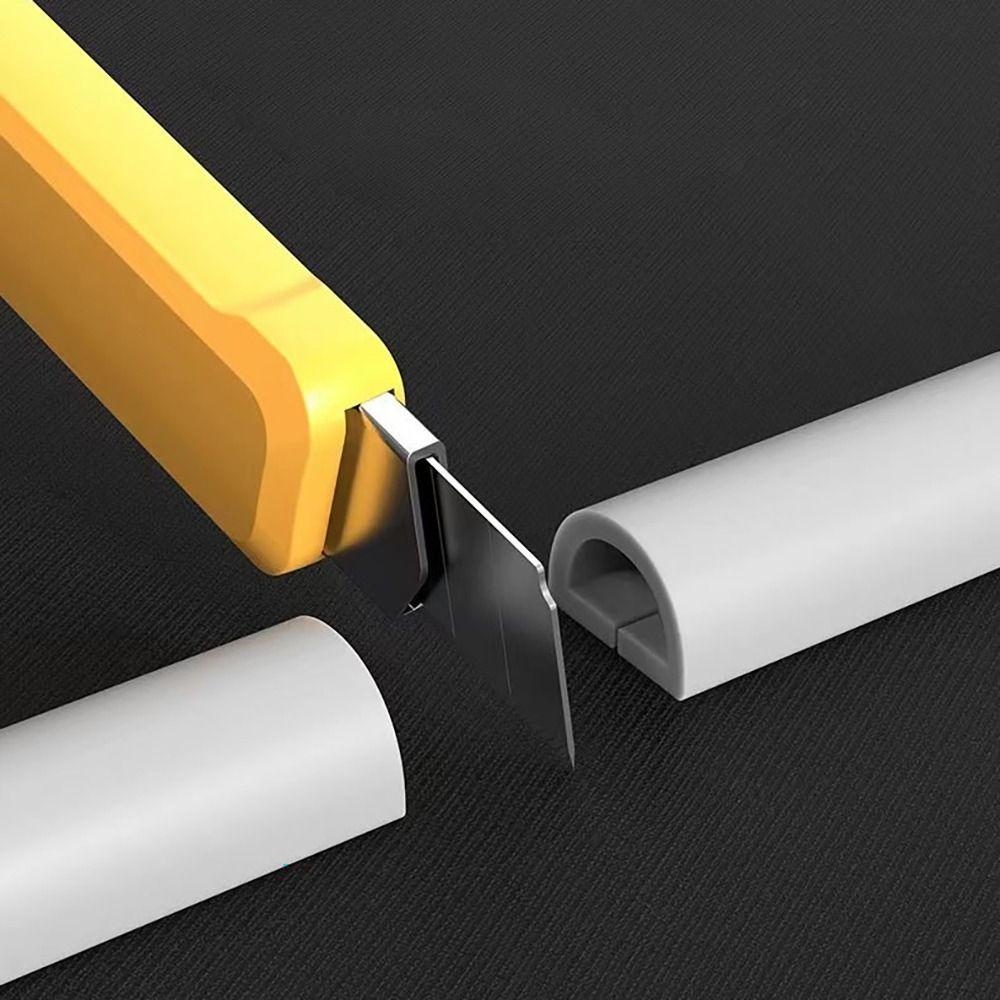 Трапециевидный протектор шнура Самоклеящийся протектор для электропроводки Удлинитель Домашний Уличный